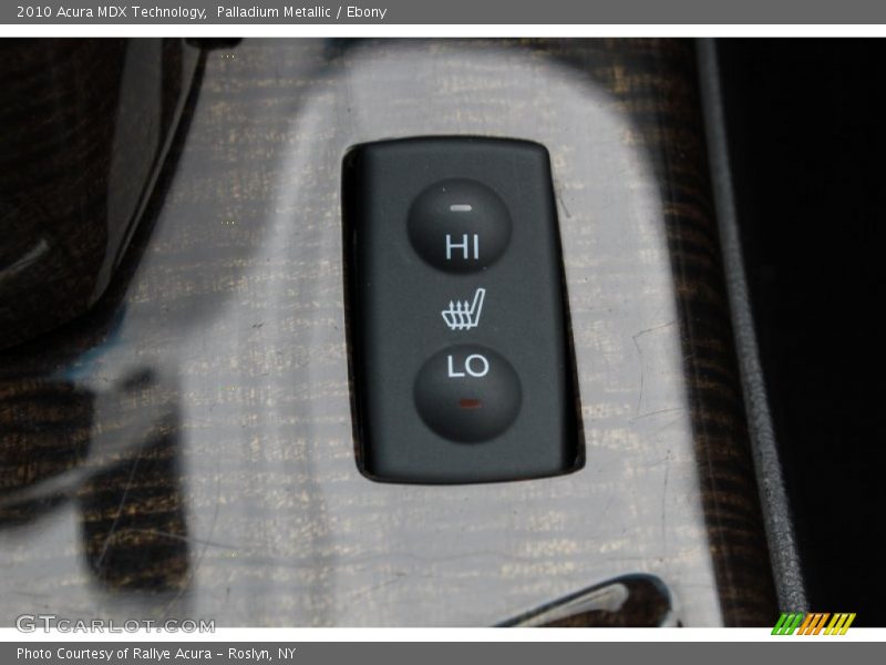 Palladium Metallic / Ebony 2010 Acura MDX Technology