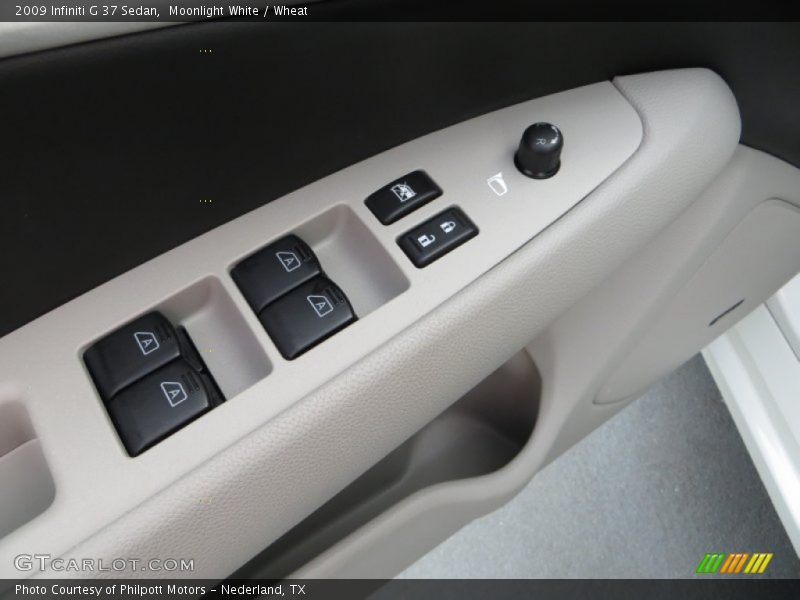 Moonlight White / Wheat 2009 Infiniti G 37 Sedan