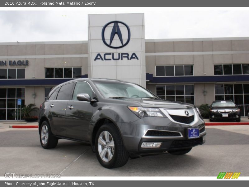 Polished Metal Metallic / Ebony 2010 Acura MDX
