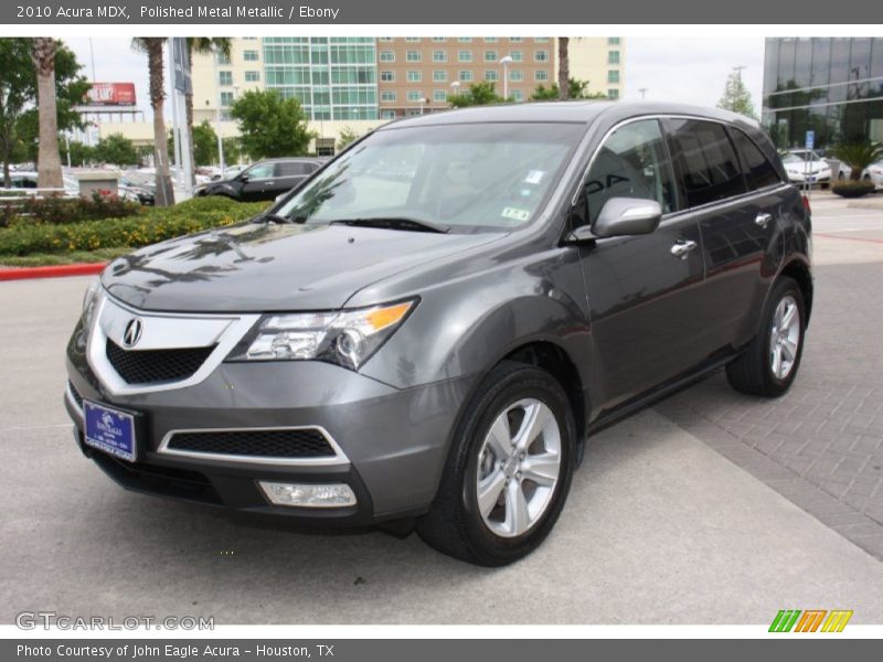 Polished Metal Metallic / Ebony 2010 Acura MDX
