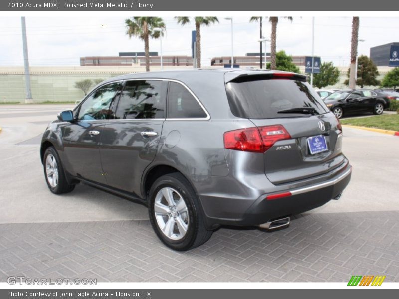 Polished Metal Metallic / Ebony 2010 Acura MDX