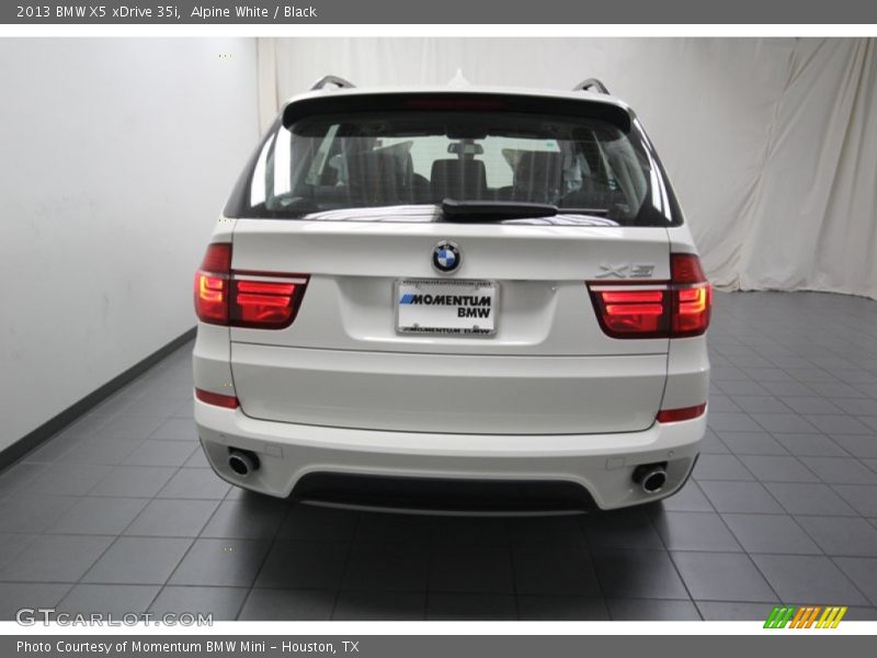 Alpine White / Black 2013 BMW X5 xDrive 35i