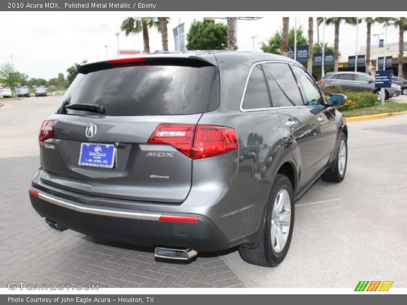 Polished Metal Metallic / Ebony 2010 Acura MDX