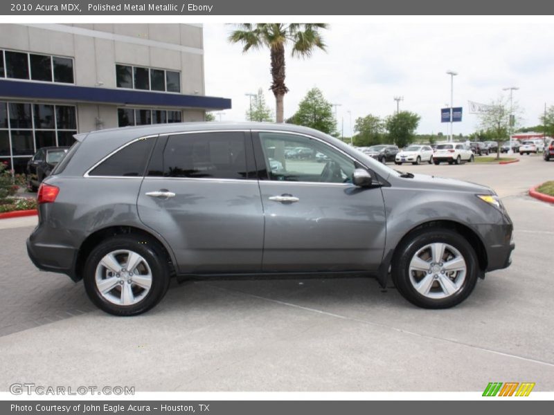Polished Metal Metallic / Ebony 2010 Acura MDX