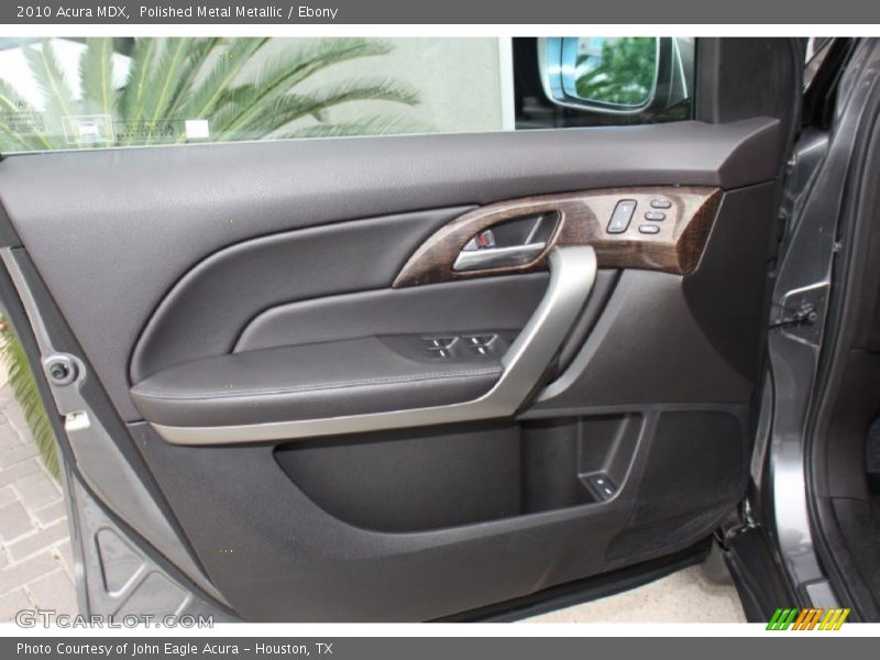 Polished Metal Metallic / Ebony 2010 Acura MDX