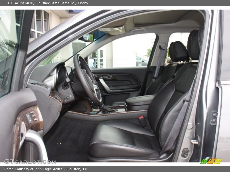 Polished Metal Metallic / Ebony 2010 Acura MDX