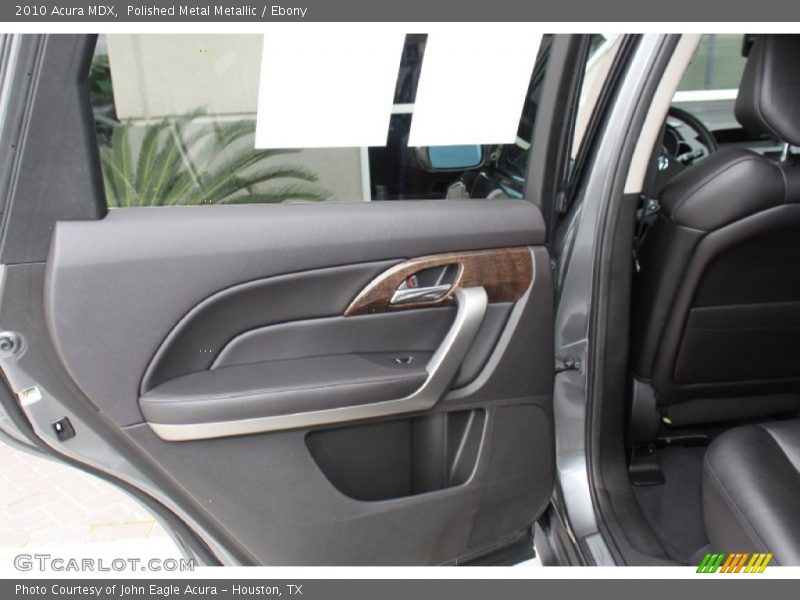 Polished Metal Metallic / Ebony 2010 Acura MDX
