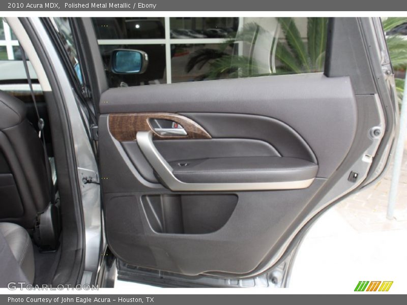 Polished Metal Metallic / Ebony 2010 Acura MDX