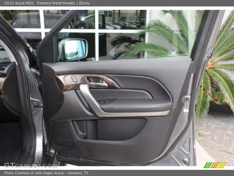 Polished Metal Metallic / Ebony 2010 Acura MDX