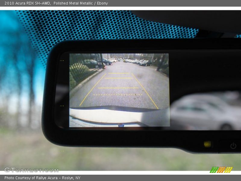Polished Metal Metallic / Ebony 2010 Acura RDX SH-AWD