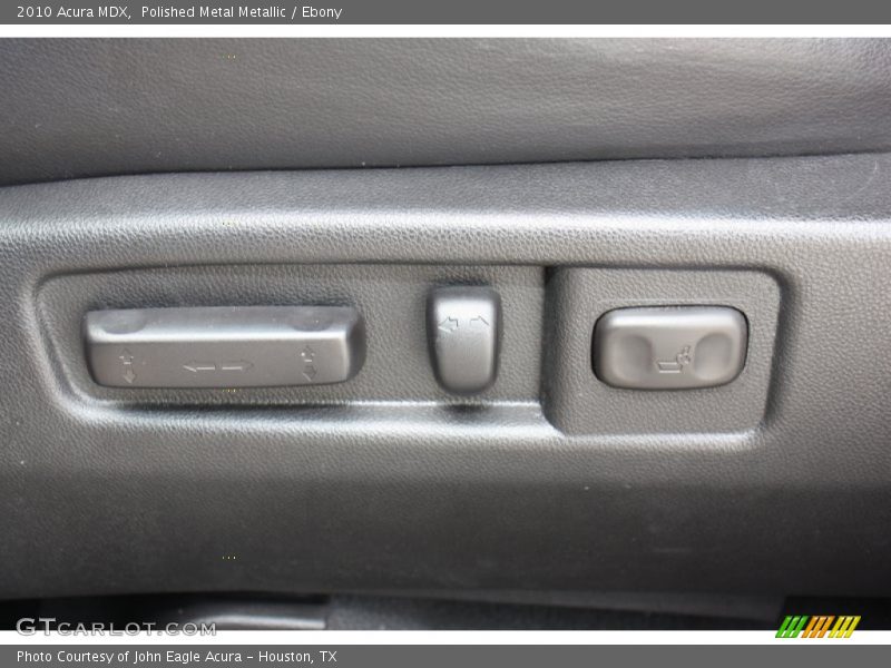 Polished Metal Metallic / Ebony 2010 Acura MDX