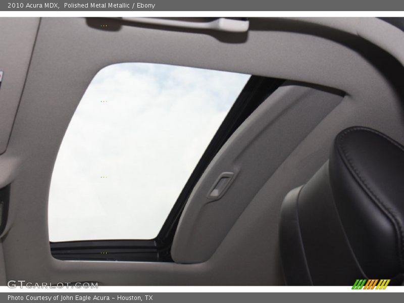 Polished Metal Metallic / Ebony 2010 Acura MDX
