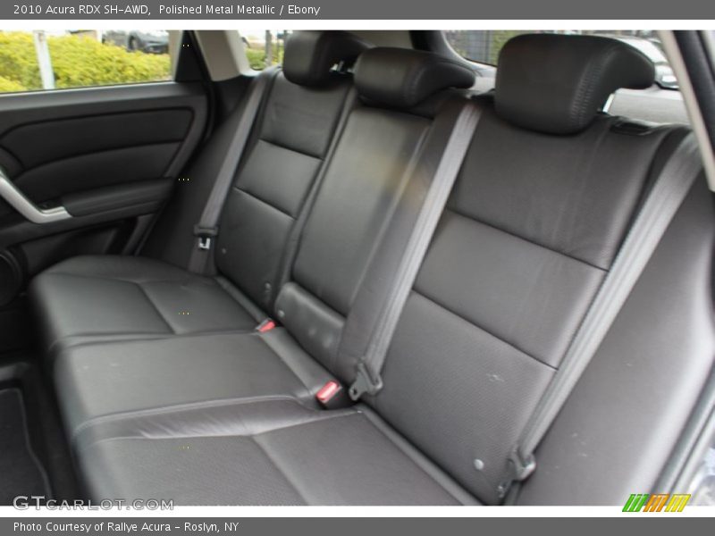 Polished Metal Metallic / Ebony 2010 Acura RDX SH-AWD