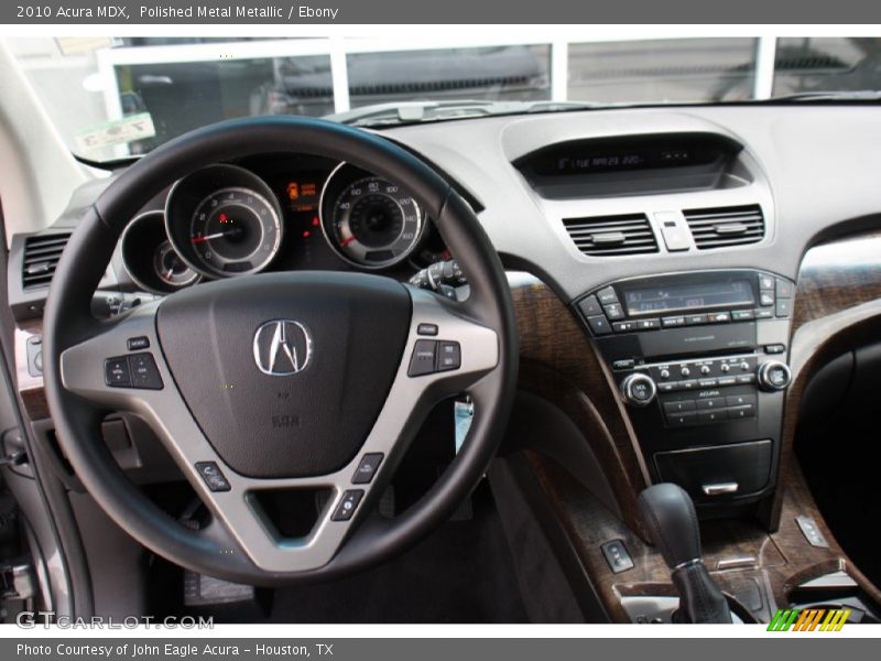 Polished Metal Metallic / Ebony 2010 Acura MDX