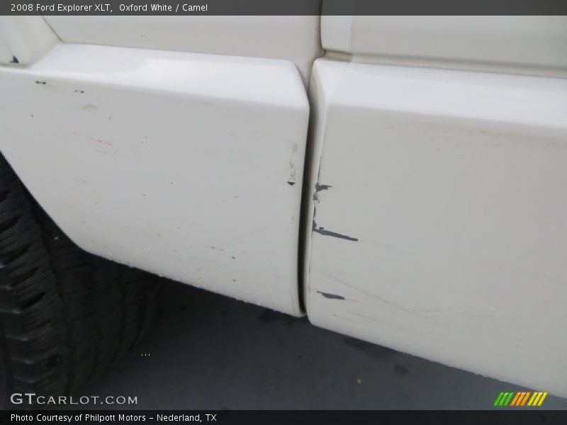 Oxford White / Camel 2008 Ford Explorer XLT