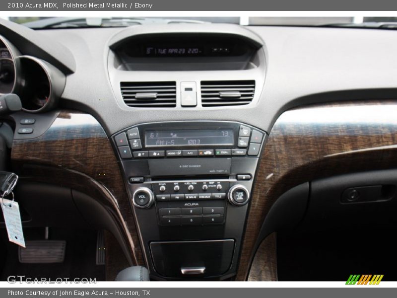Polished Metal Metallic / Ebony 2010 Acura MDX
