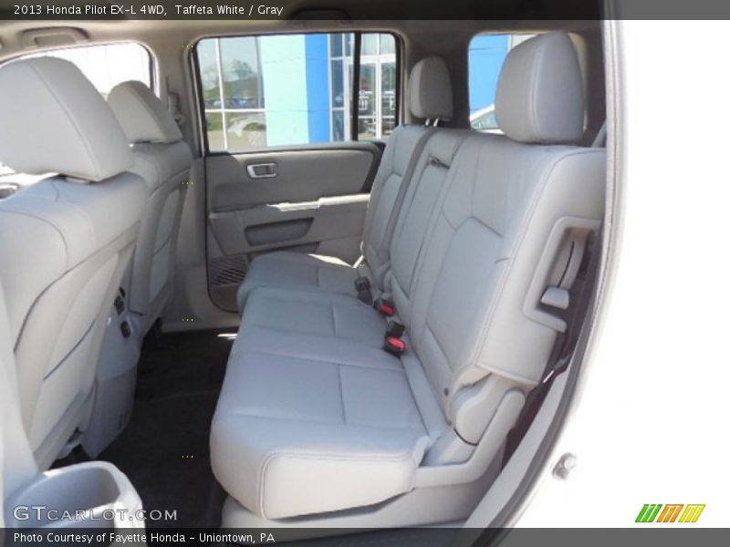 Taffeta White / Gray 2013 Honda Pilot EX-L 4WD