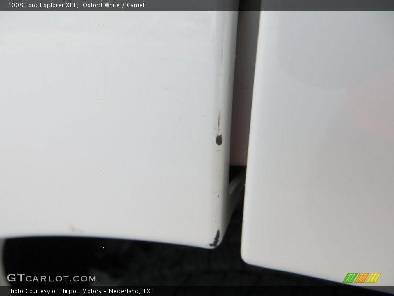 Oxford White / Camel 2008 Ford Explorer XLT