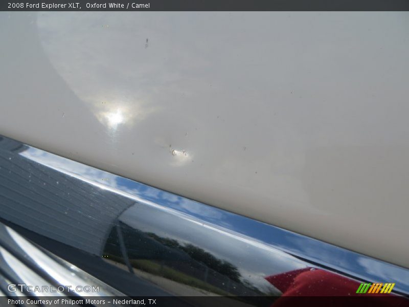 Oxford White / Camel 2008 Ford Explorer XLT