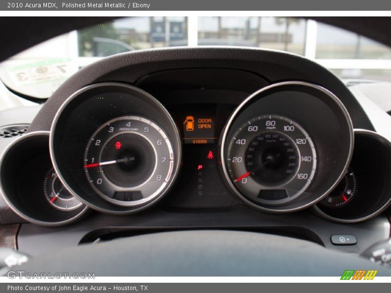 Polished Metal Metallic / Ebony 2010 Acura MDX