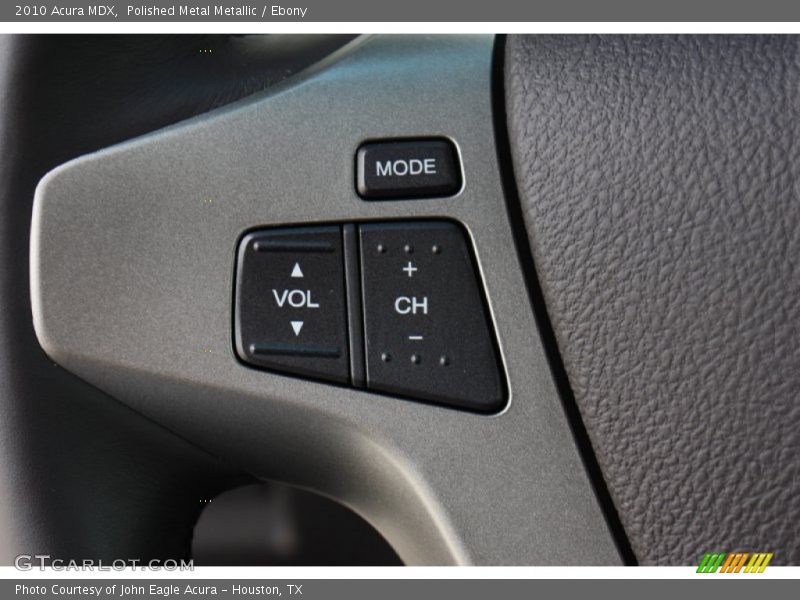 Polished Metal Metallic / Ebony 2010 Acura MDX