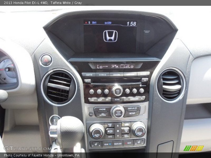 Taffeta White / Gray 2013 Honda Pilot EX-L 4WD