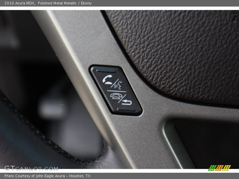 Polished Metal Metallic / Ebony 2010 Acura MDX