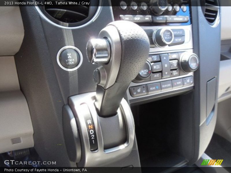Taffeta White / Gray 2013 Honda Pilot EX-L 4WD