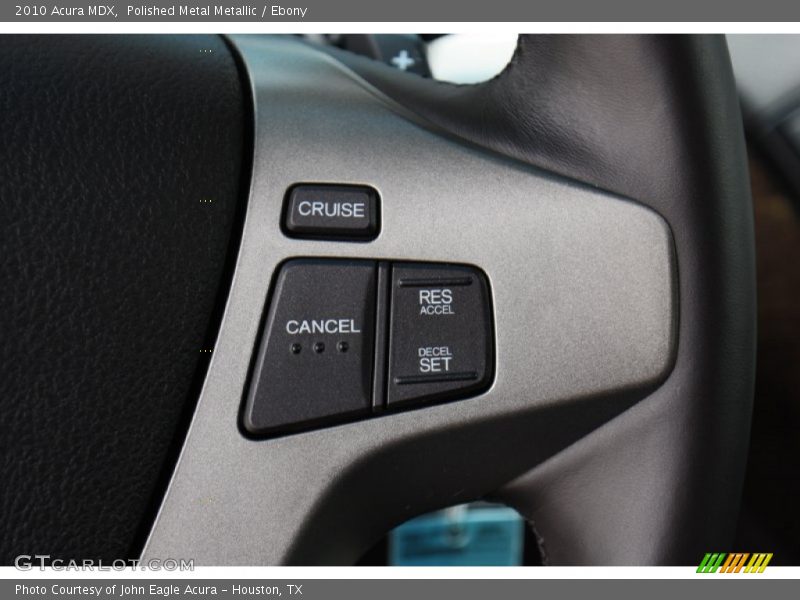 Polished Metal Metallic / Ebony 2010 Acura MDX