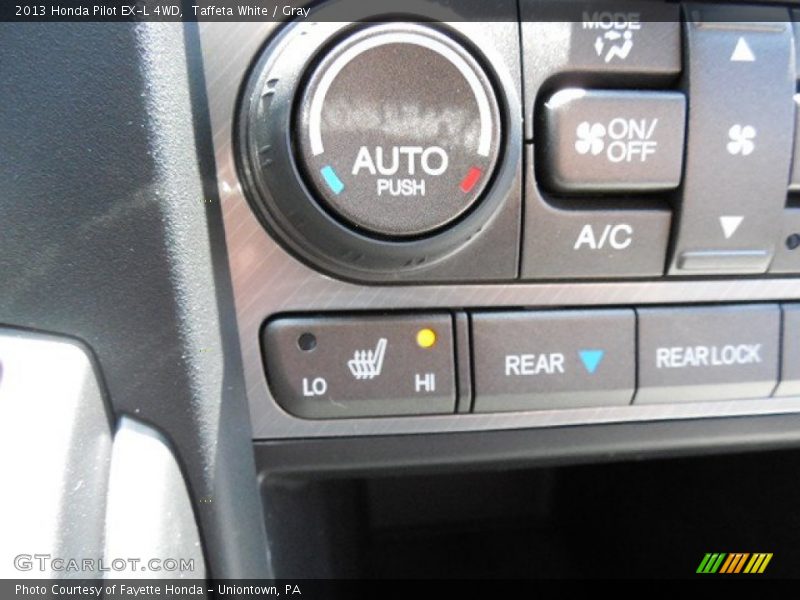 Taffeta White / Gray 2013 Honda Pilot EX-L 4WD