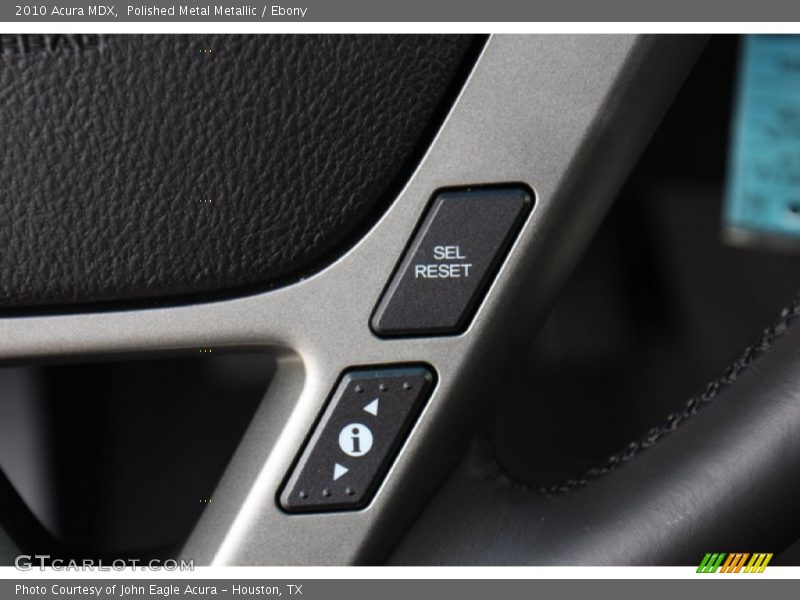 Polished Metal Metallic / Ebony 2010 Acura MDX