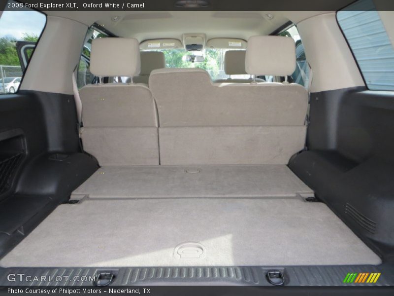 Oxford White / Camel 2008 Ford Explorer XLT