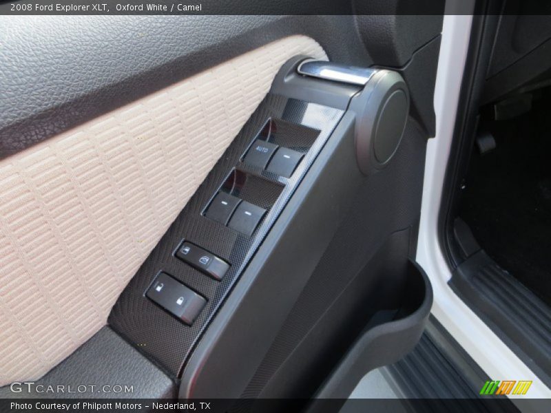 Oxford White / Camel 2008 Ford Explorer XLT