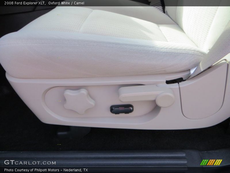 Oxford White / Camel 2008 Ford Explorer XLT