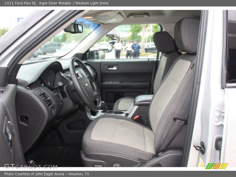 Ingot Silver Metallic / Medium Light Stone 2011 Ford Flex SE