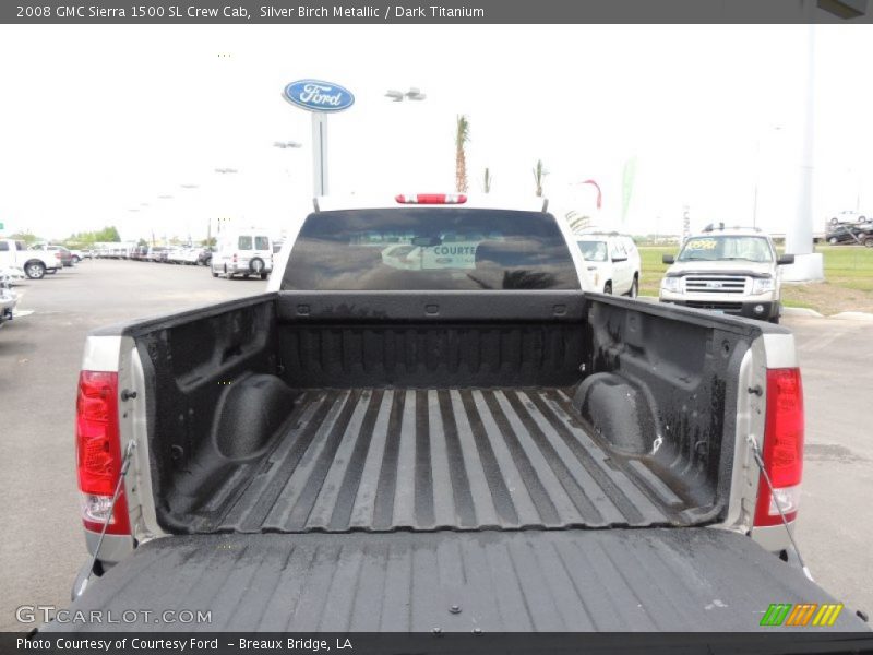 Silver Birch Metallic / Dark Titanium 2008 GMC Sierra 1500 SL Crew Cab