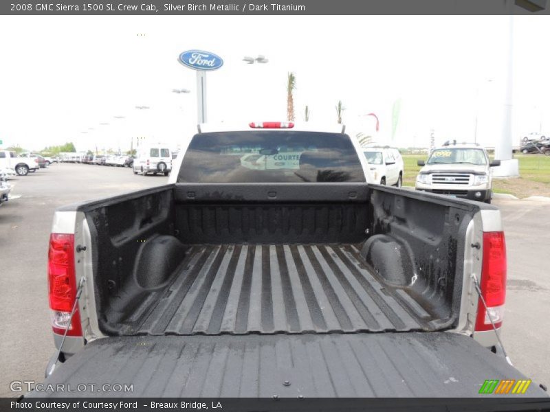 Silver Birch Metallic / Dark Titanium 2008 GMC Sierra 1500 SL Crew Cab