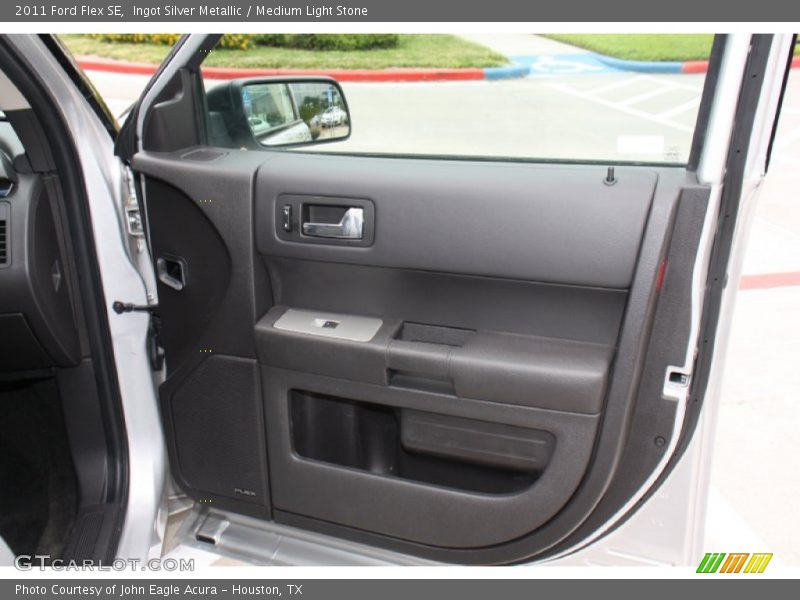 Ingot Silver Metallic / Medium Light Stone 2011 Ford Flex SE