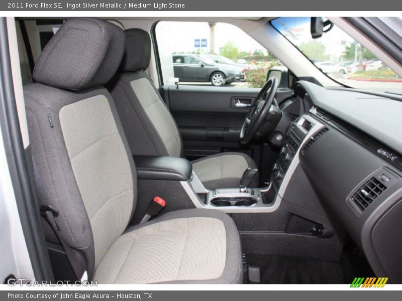 Ingot Silver Metallic / Medium Light Stone 2011 Ford Flex SE