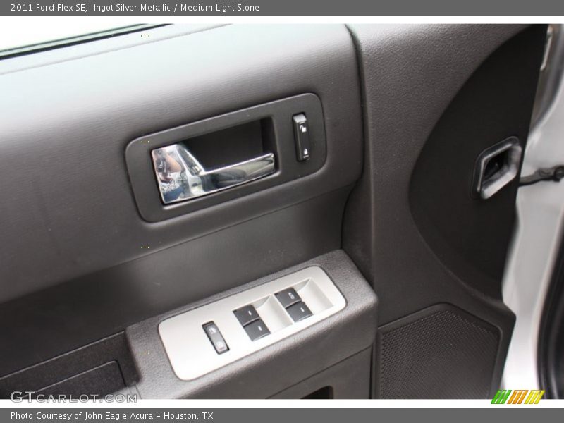 Ingot Silver Metallic / Medium Light Stone 2011 Ford Flex SE