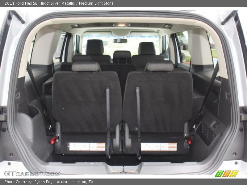 Ingot Silver Metallic / Medium Light Stone 2011 Ford Flex SE