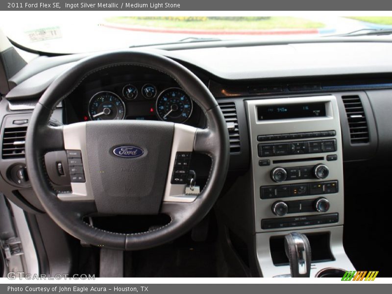 Ingot Silver Metallic / Medium Light Stone 2011 Ford Flex SE
