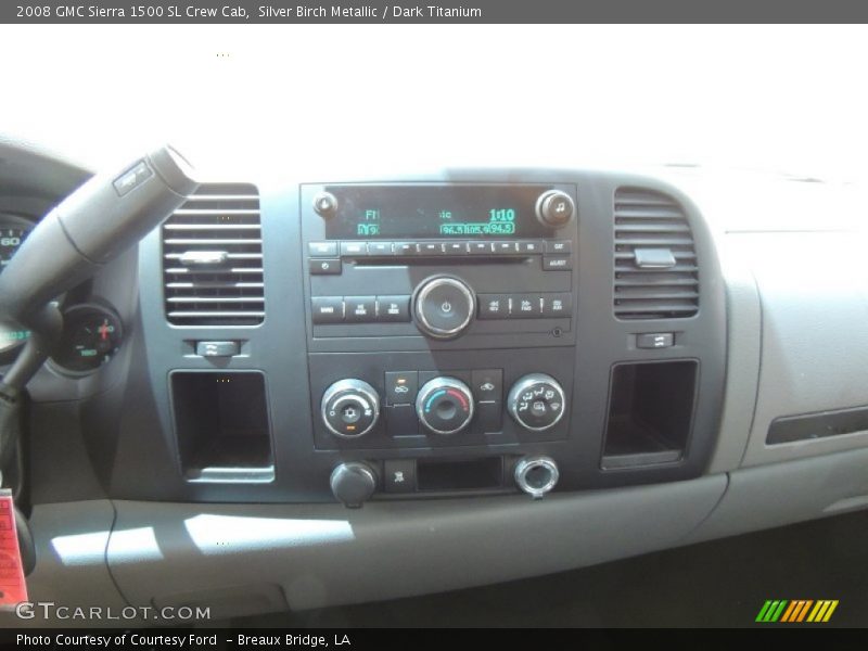 Silver Birch Metallic / Dark Titanium 2008 GMC Sierra 1500 SL Crew Cab