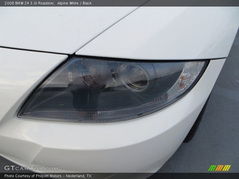 Alpine White / Black 2008 BMW Z4 3.0i Roadster