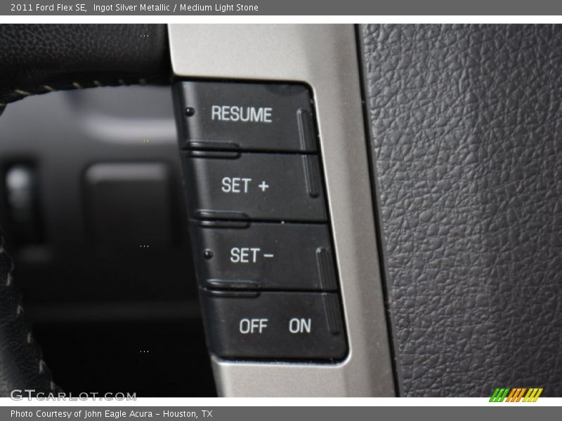 Ingot Silver Metallic / Medium Light Stone 2011 Ford Flex SE