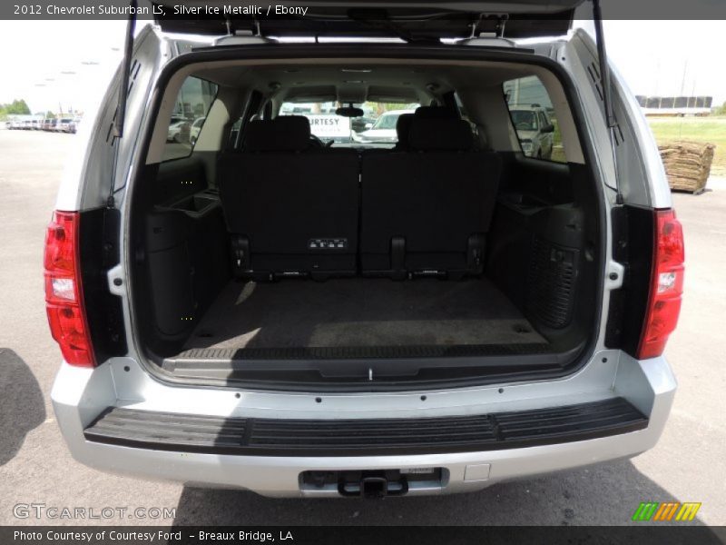 Silver Ice Metallic / Ebony 2012 Chevrolet Suburban LS