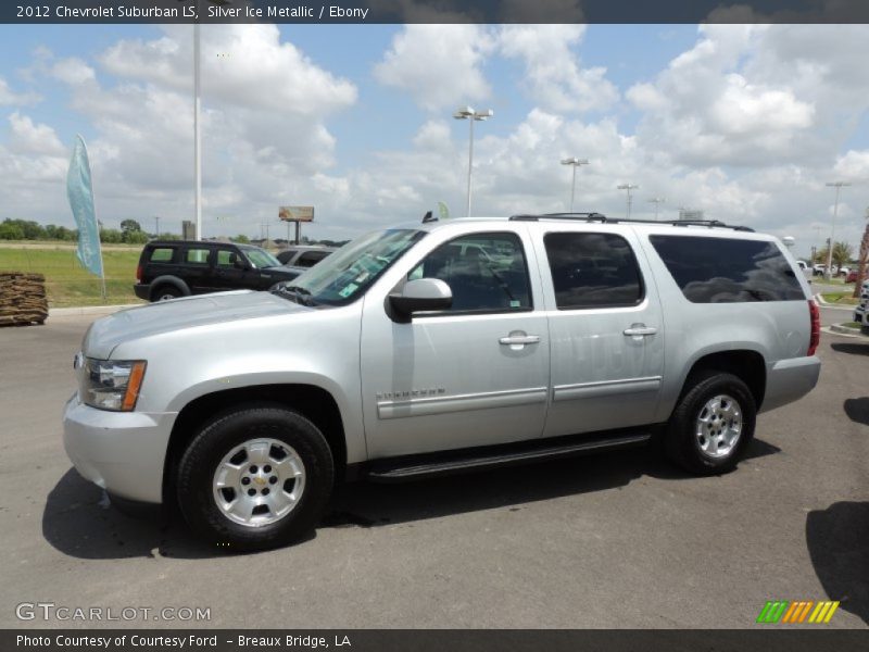  2012 Suburban LS Silver Ice Metallic