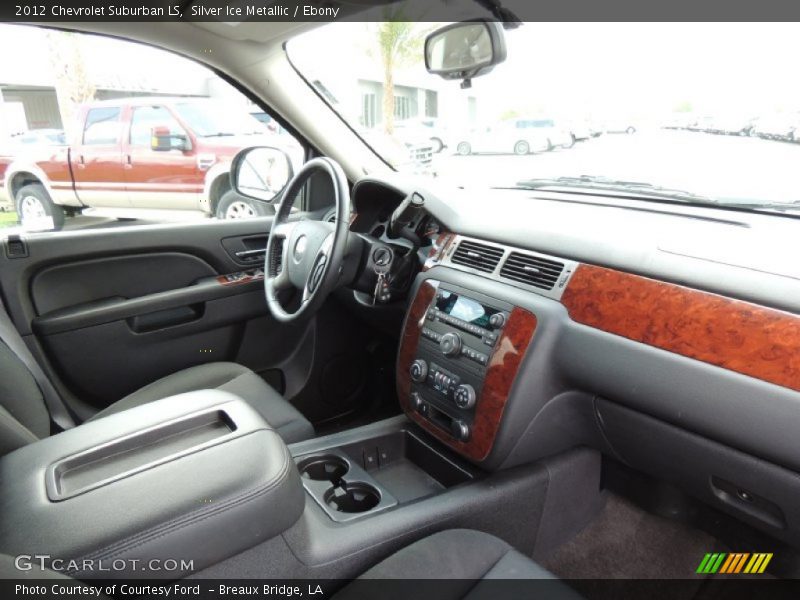 Silver Ice Metallic / Ebony 2012 Chevrolet Suburban LS
