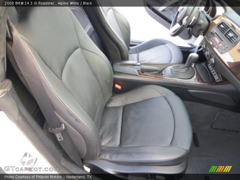 Front Seat of 2008 Z4 3.0i Roadster