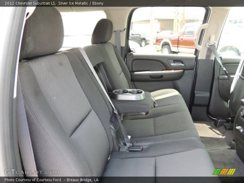 Silver Ice Metallic / Ebony 2012 Chevrolet Suburban LS